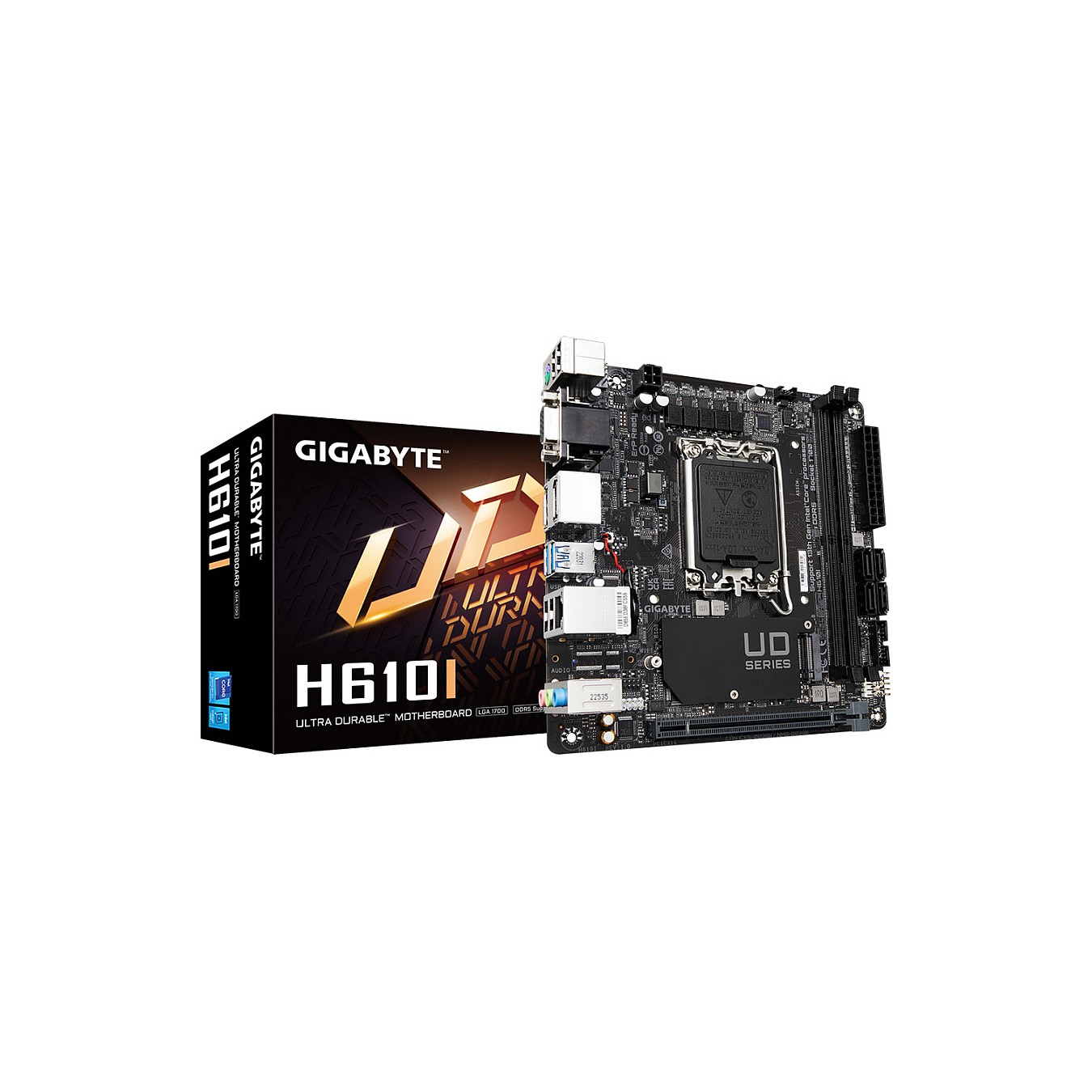 Buy 1700 Gigabyte H610I Mini-ITX in Cyprus, Nicosia, Limassol, Larnaka, Pafos