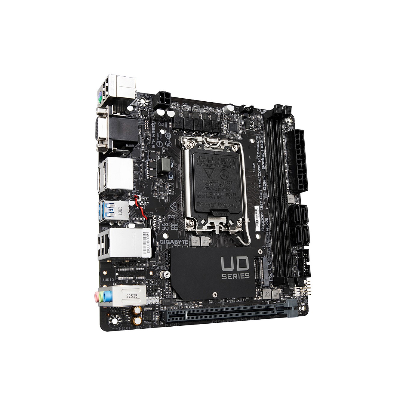 Buy 1700 Gigabyte H610I Mini-ITX in Cyprus, Nicosia, Limassol, Larnaka, Pafos