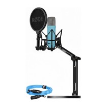 Buy RODE NT1 Signature+XLR-Kabel+Desktop Studio Arm hellblau Bundle in Cyprus, Nicosia, Limassol, Larnaka, Pafos