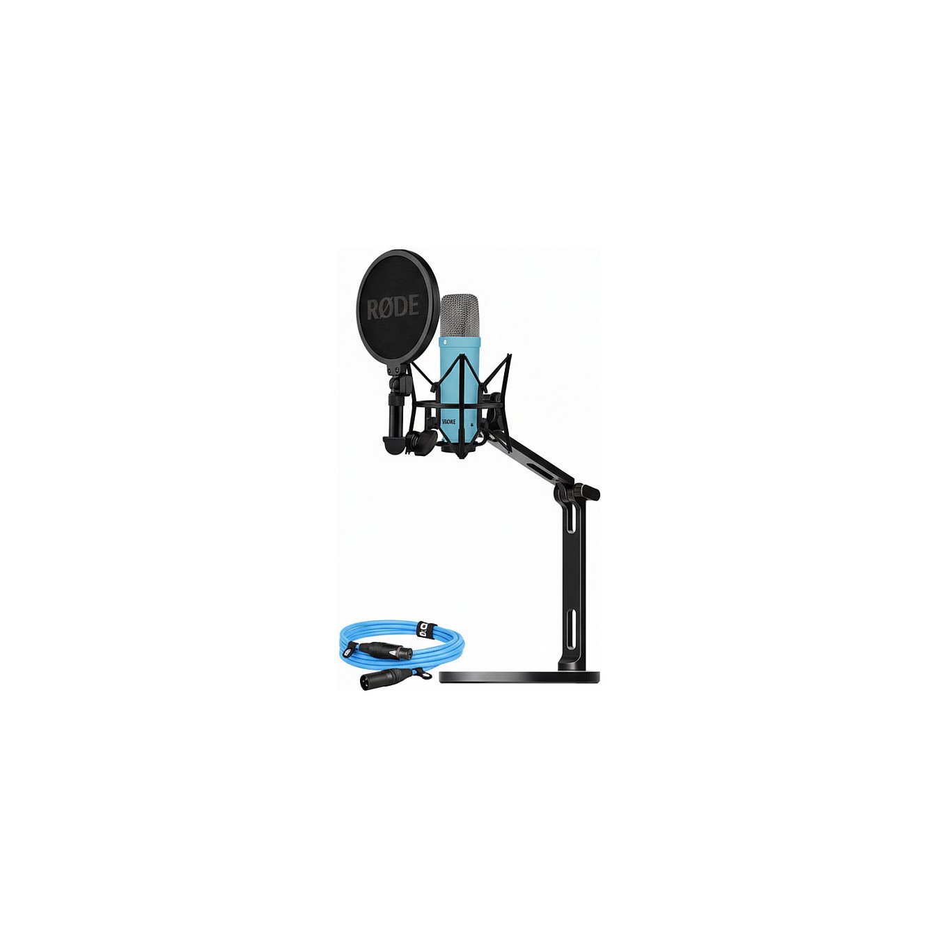 Buy RODE NT1 Signature+XLR-Kabel+Desktop Studio Arm hellblau Bundle in Cyprus, Nicosia, Limassol, Larnaka, Pafos