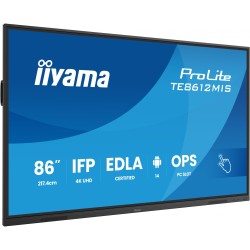 Buy iiyama DS TE8612MIS - 86'' (217 cm) 4K UHD Interactive Touchscreen - Android... in Cyprus, Nicosia, Limassol, Larnaka, Pafos