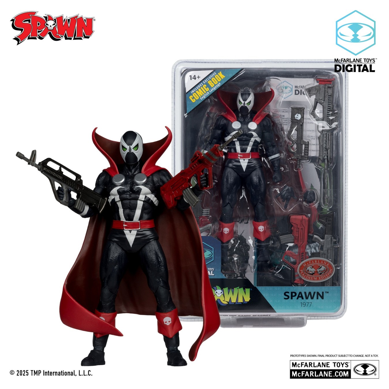 Buy McFarlane Spawn Figur mit Comic 7in in Cyprus, Nicosia, Limassol, Larnaka, Pafos