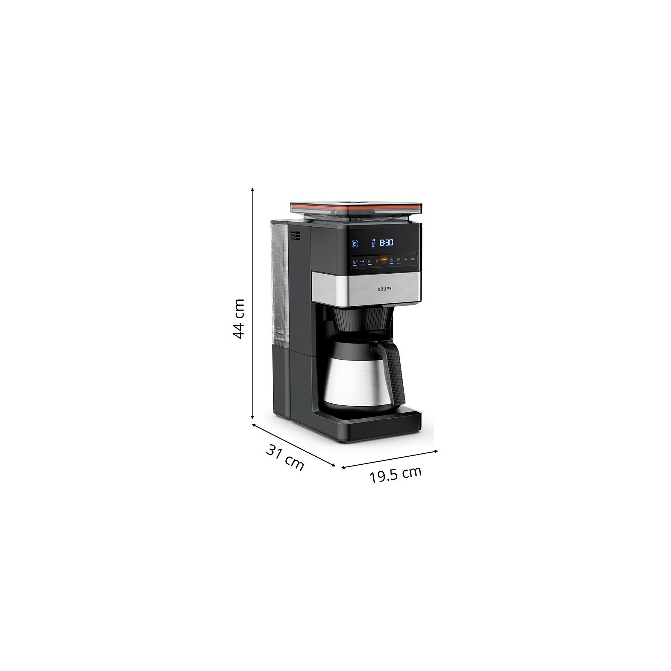 Buy Krups KT 8428 Grind Aroma XL Thermo in Cyprus, Nicosia, Limassol, Larnaka, Pafos
