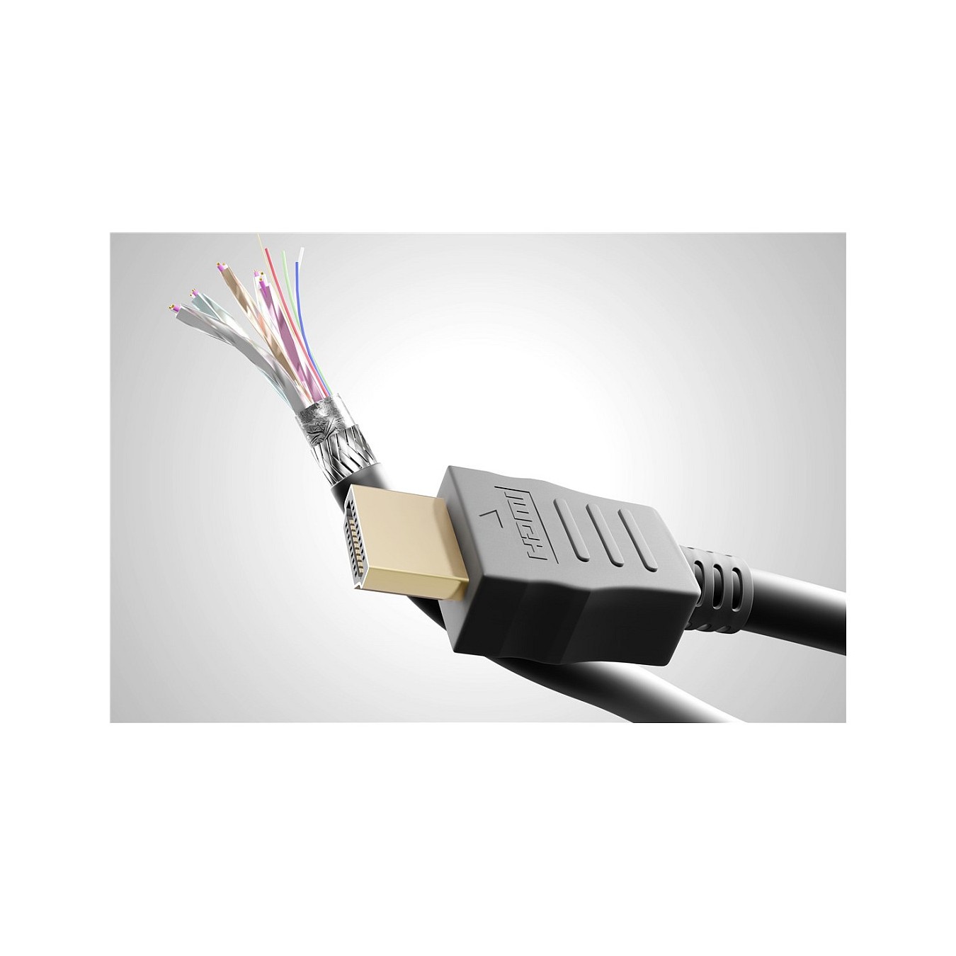 Buy Goobay High Speed HDMI Kabel mit Ethernet, 2m, 4K@60Hz, 18Gbit s in Cyprus, Nicosia, Limassol, Larnaka, Pafos