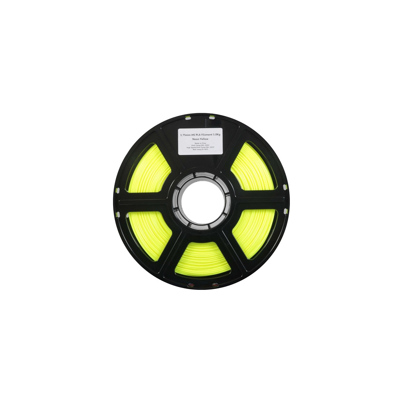 Buy PLA HIGH SPEED 1.75mm NEON YELLOW 1kg in Cyprus, Nicosia, Limassol, Larnaka, Pafos