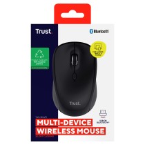 Buy Trust Yvi+ Kompakte kabellose Maus für mehrere Geräte Schwarz in Cyprus, Nicosia, Limassol, Larnaka, Pafos