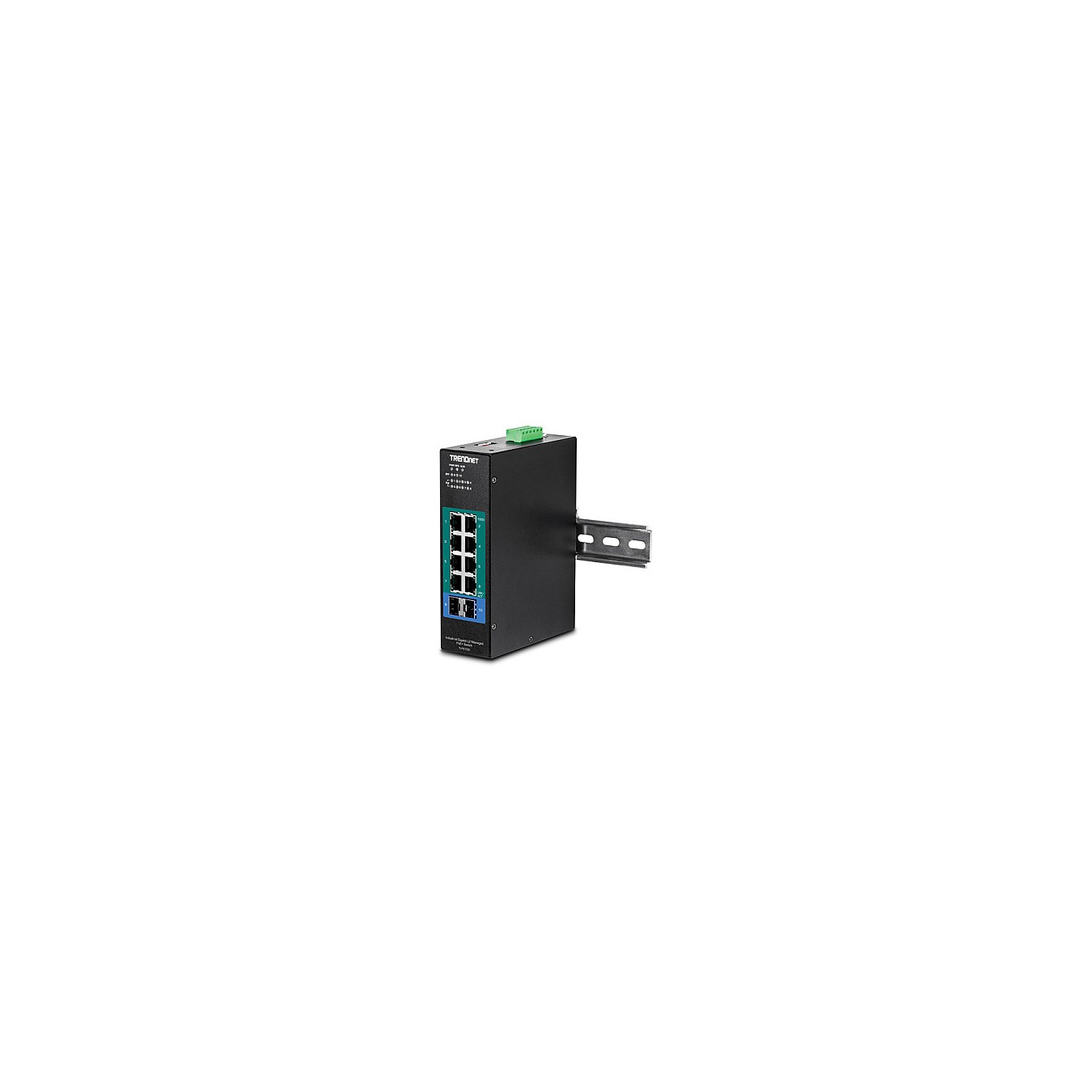 Buy TRENDnet TI-PG102i 10-Port DIN-Rail Switch Industrial Gigabit Managed PoE+ in Cyprus, Nicosia, Limassol, Larnaka, Pafos