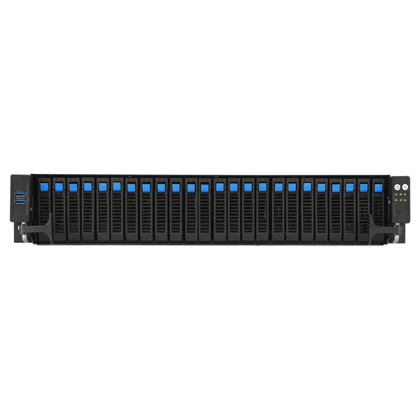 Buy Barebone Server Asus Rack Server RS521A-E12-RS24U 1G 2kW 16NVMe FAN RH OCP GPU 2U Single Sockel SP5 90SF03X1-M000R0 in Cypru