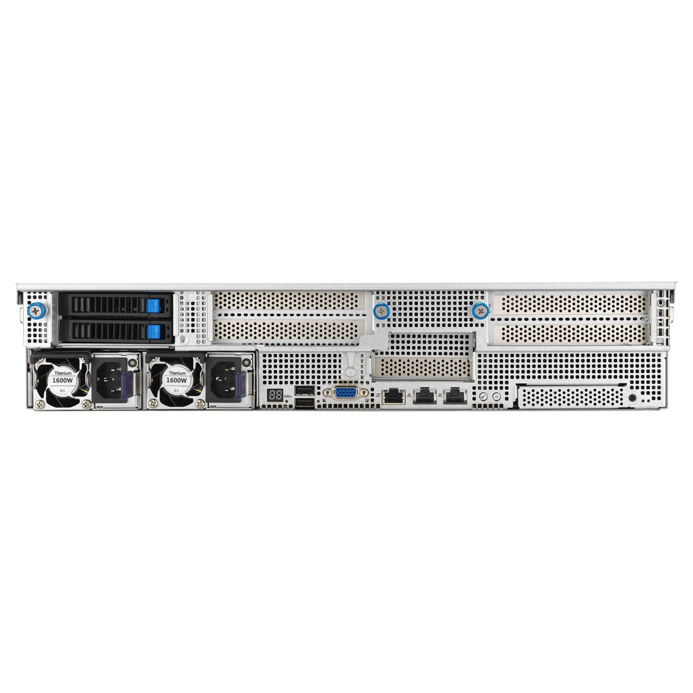 Buy Barebone Server Asus Rack Server RS521A-E12-RS24U 1G 2kW 16NVMe FAN RH OCP GPU 2U Single Sockel SP5 90SF03X1-M000R0 in Cypru
