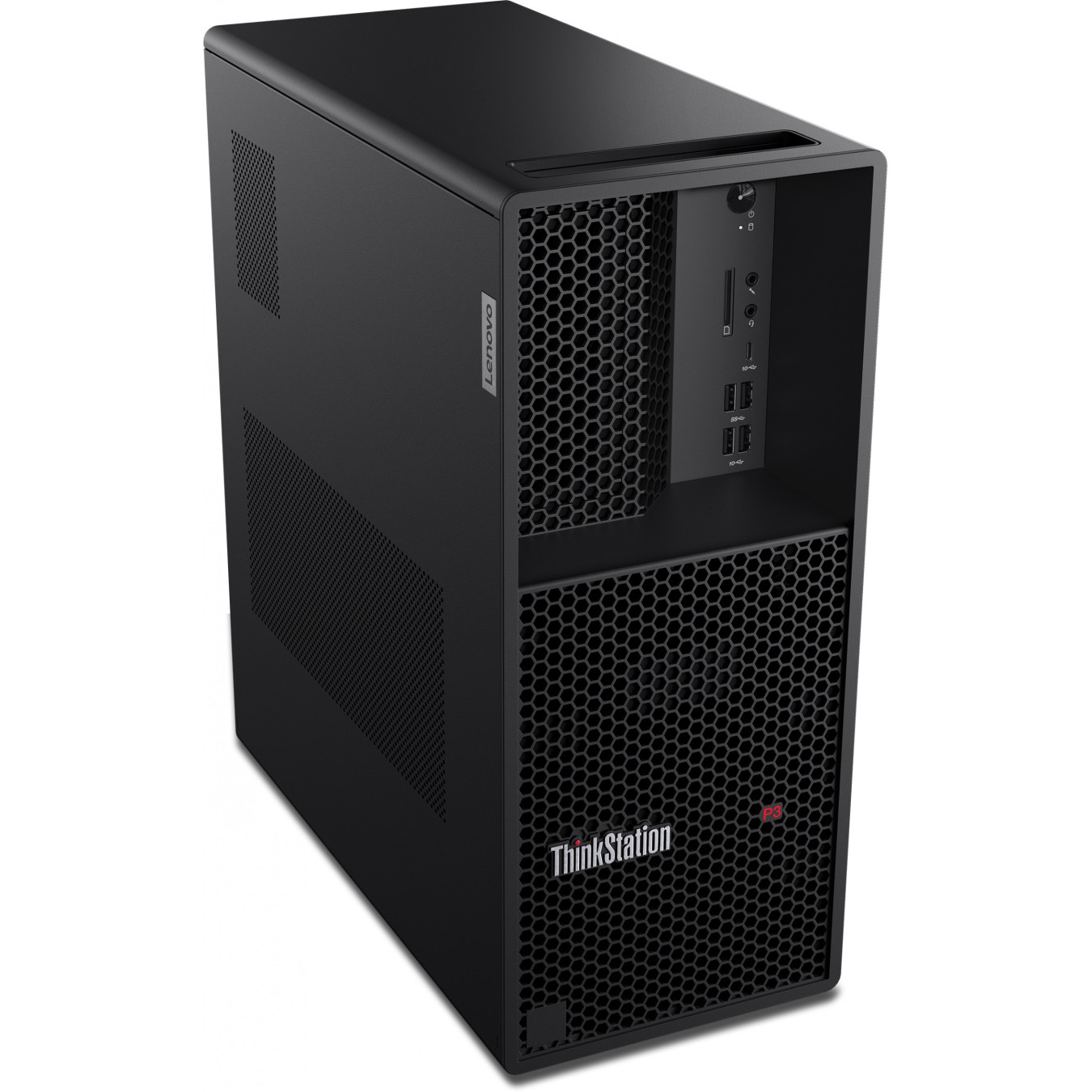 Lenovo ThinkStation P3 - i9-14900K - Black, 128GB DDR5 (4x32), 1TB PCIe4 NVMe, NVIDIA RTX A4500 24GB, Win11 Pro