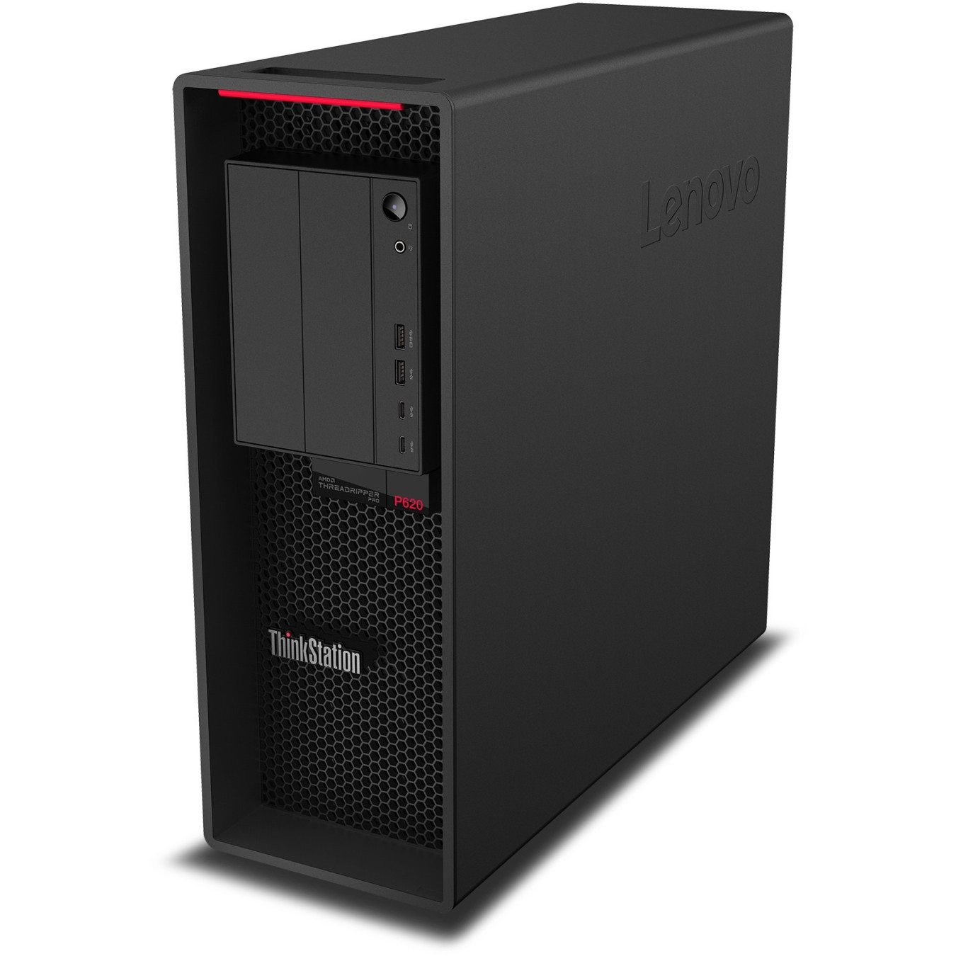 Lenovo ThinkStation P620 - 5945WX Threadripper PRO - Black, 64GB (2x32) DDR4 3200MHz, 1TB M.2 SSD, 4.1/4.5GHz, Windows 11 Pro