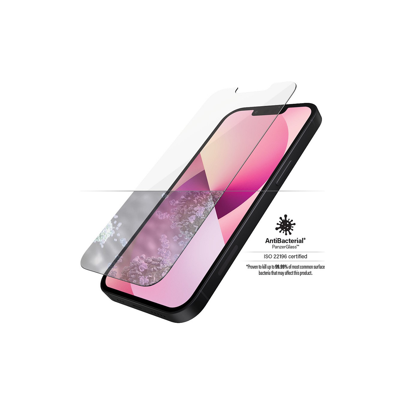 Buy PanzerGlass® für iPhone 13 mini Standard (antibakteriell) in Cyprus, Nicosia, Limassol, Larnaka, Pafos