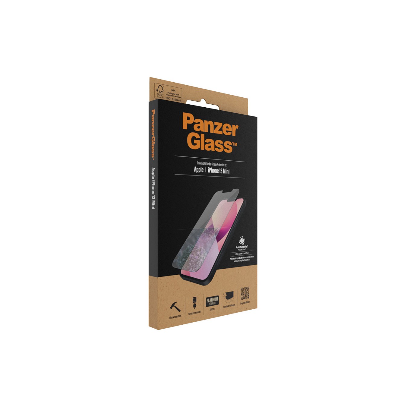 Buy PanzerGlass® für iPhone 13 mini Standard (antibakteriell) in Cyprus, Nicosia, Limassol, Larnaka, Pafos