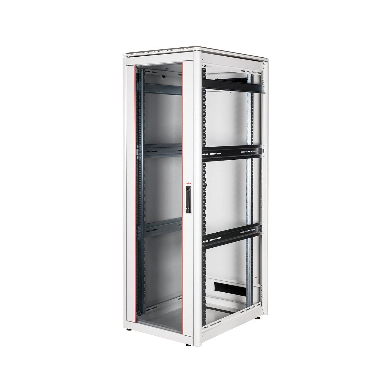Buy ROLINE 19-Zoll Netzwerkschrank Pro 36 HE, 600x800 BxT Glastr grau in Cyprus, Nicosia, Limassol, Larnaka, Pafos
