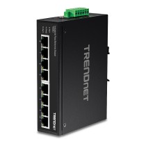Buy TRENDnet TI-E80 Industrial Fast Ethernet DIN-Rail Switch 8-Port in Cyprus, Nicosia, Limassol, Larnaka, Pafos