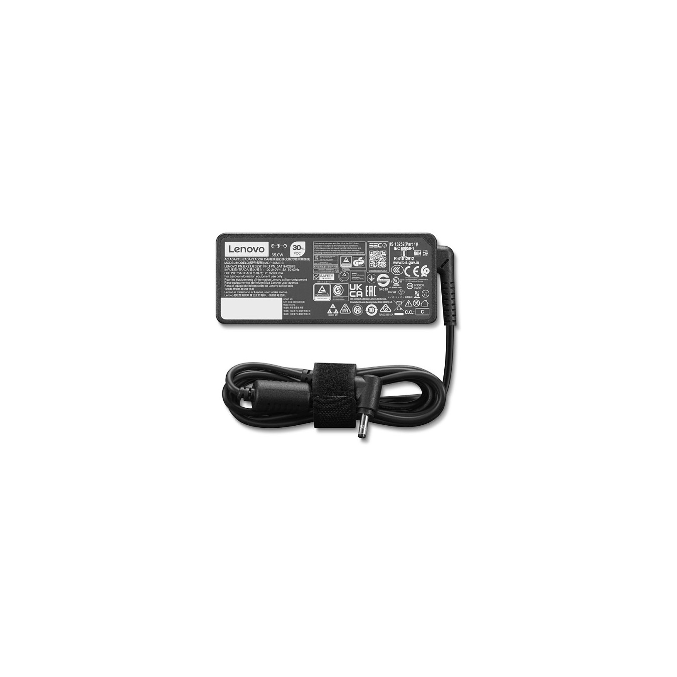 Buy Lenovo 65W AC Adapter Round Tip EU 4X21K07722 Schwarz in Cyprus, Nicosia, Limassol, Larnaka, Pafos