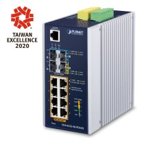 Buy Planet IGS-6325-8UP2S2X Industrie L3 8-Port PoE SFP+ Managed Ethernet Switch in Cyprus, Nicosia, Limassol, Larnaka, Pafos