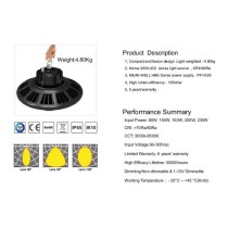 Buy Synergy 21 LED Spot Pendelleuchte UFO 150W für Industrie Lagerhallen cw 120° DIM in Cyprus, Nicosia, Limassol, Larnaka, Pafo