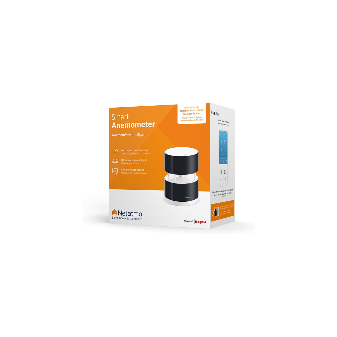 Buy Netatmo Smarter Windmesser für Wetterstation in Cyprus, Nicosia, Limassol, Larnaka, Pafos