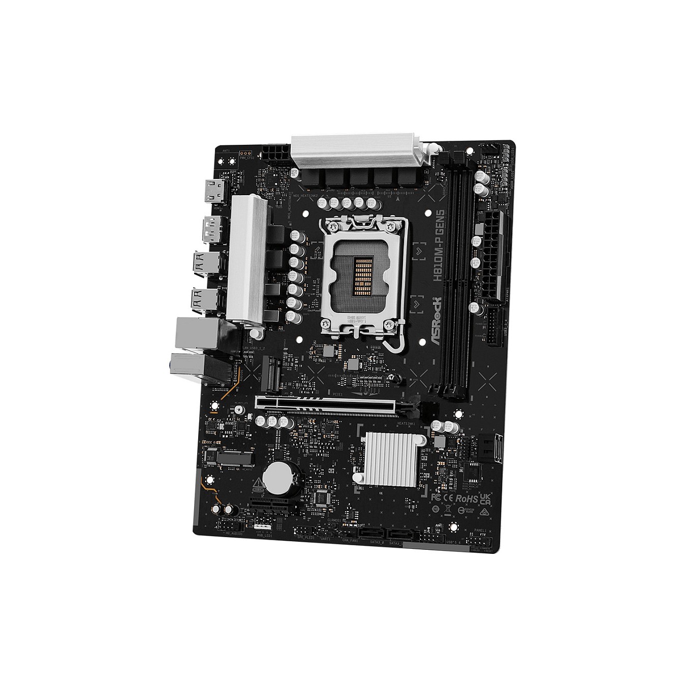 Buy ASROCK H810M-P GEN5 DDR5 Intel S1851 90-MXBUE0-A0UAYZ retail in Cyprus, Nicosia, Limassol, Larnaka, Pafos