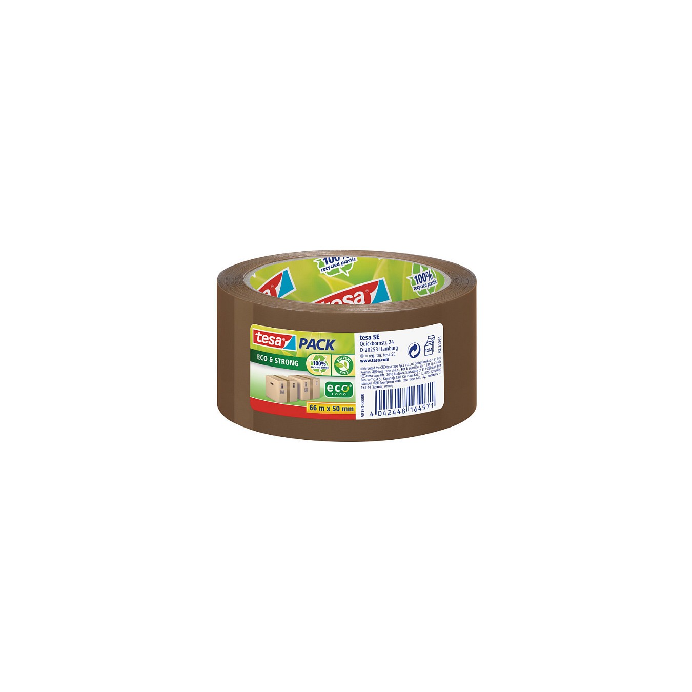 Buy Tesa Packband eco&strong 50mm x 66m braun in Cyprus, Nicosia, Limassol, Larnaka, Pafos
