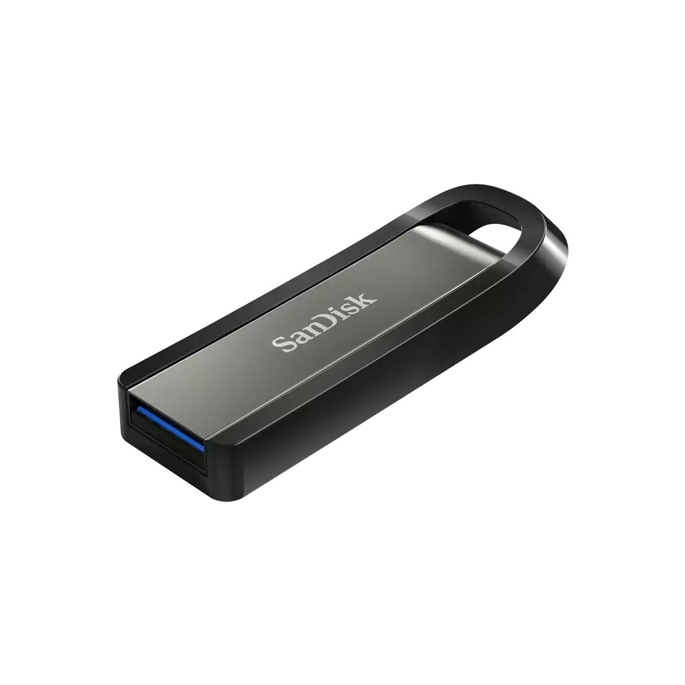 SanDisk Extreme Go USB 3.2 Gen1 Flash Drive - 128GB - Stainless Steel (USB-A, 400MB/s read, 240MB/s write)