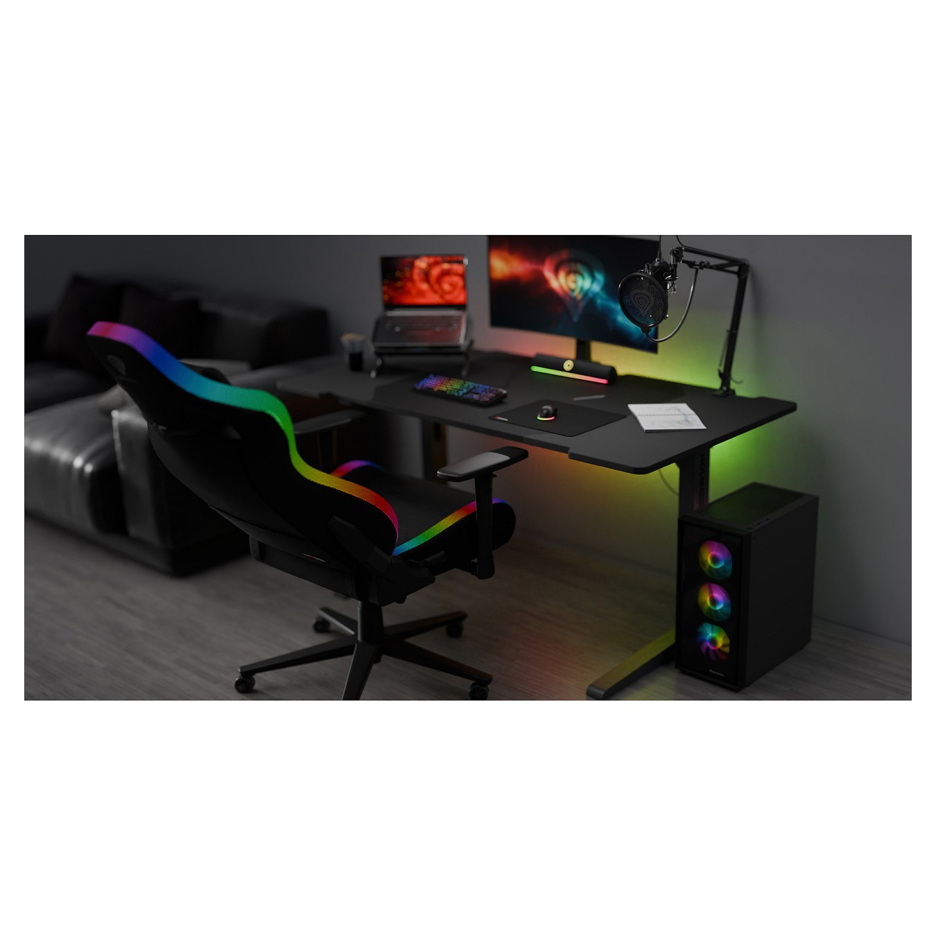 Buy Genesis Gaming Stuhl TRIT 660 RGB schwarz in Cyprus, Nicosia, Limassol, Larnaka, Pafos