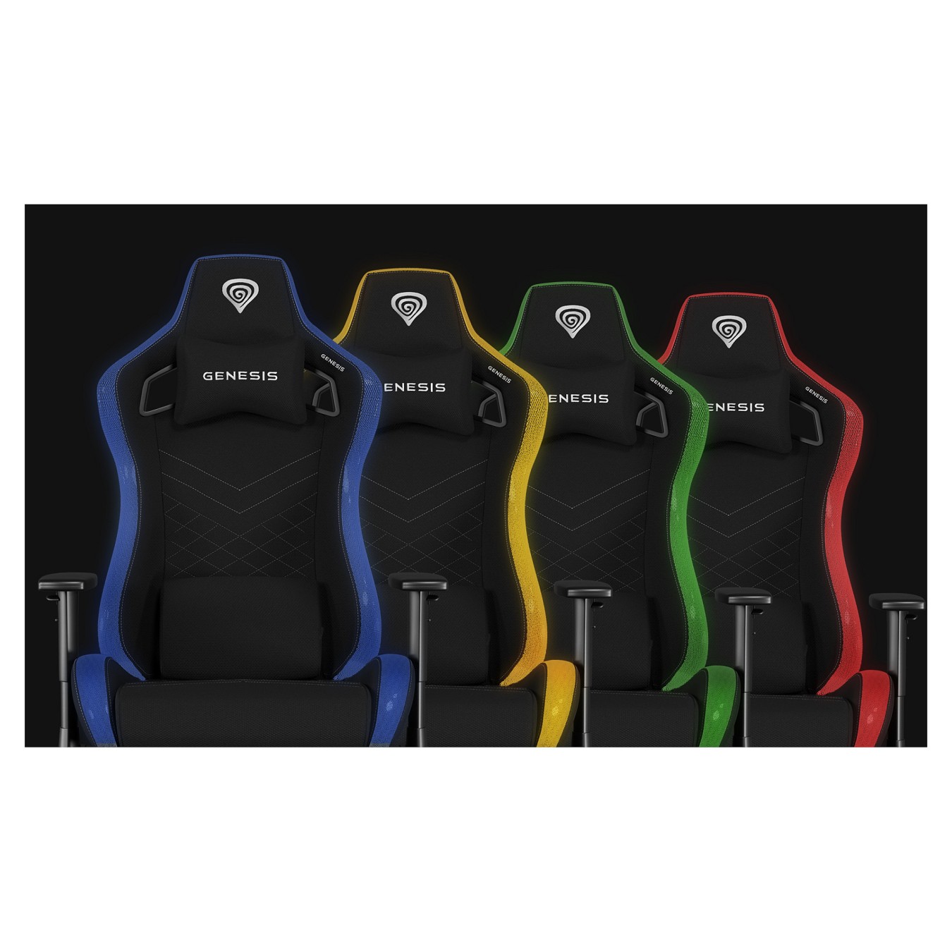 Buy Genesis Gaming Stuhl TRIT 660 RGB schwarz in Cyprus, Nicosia, Limassol, Larnaka, Pafos