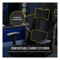 Buy CORSAIR Gaming Stuhl TC100 RELAXED - Fabric (Black) in Cyprus, Nicosia, Limassol, Larnaka, Pafos