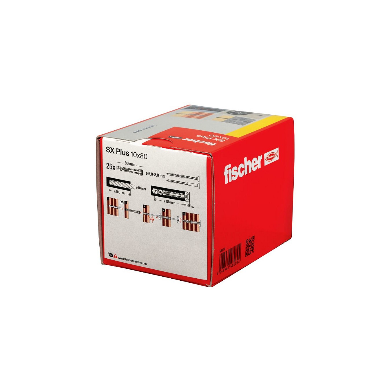 Buy Fischer Dübel SX Plus 10x80 25 St. in Cyprus, Nicosia, Limassol, Larnaka, Pafos