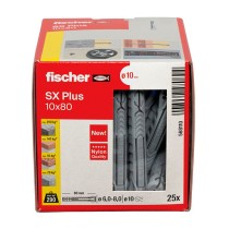 Buy Fischer Dübel SX Plus 10x80 25 St. in Cyprus, Nicosia, Limassol, Larnaka, Pafos