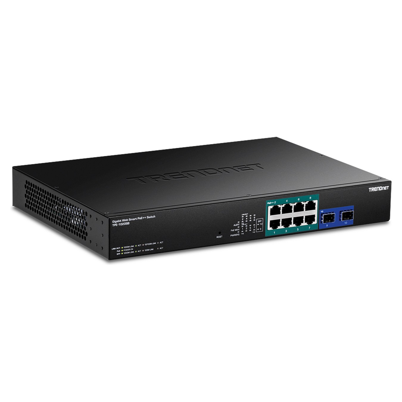Buy TRENDnet TPE-1020SB 10-Port PoE++ Switch Gigabit Web Smart in Cyprus, Nicosia, Limassol, Larnaka, Pafos