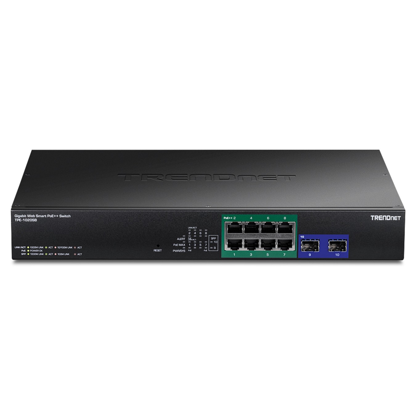 Buy TRENDnet TPE-1020SB 10-Port PoE++ Switch Gigabit Web Smart in Cyprus, Nicosia, Limassol, Larnaka, Pafos