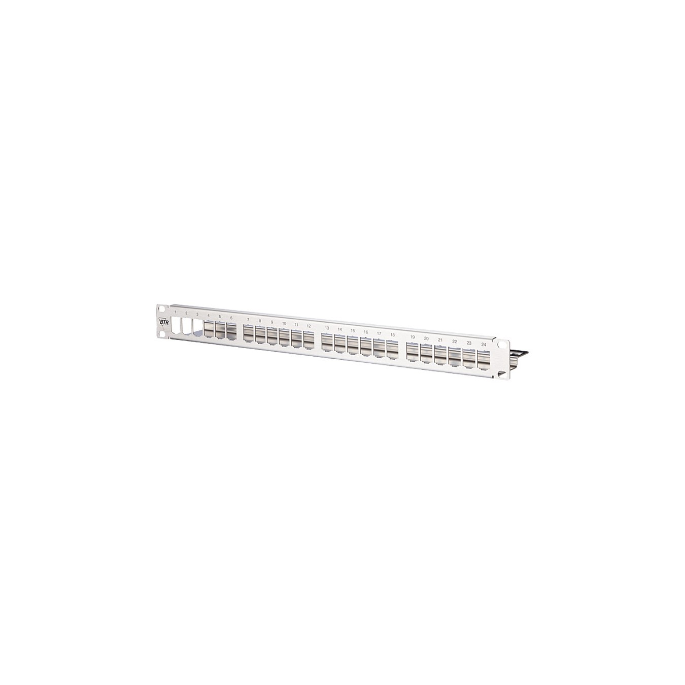 Buy Modul 19 Zoll Modultrger 1HE 24 Port Edelstahl. unbestckt in Cyprus, Nicosia, Limassol, Larnaka, Pafos