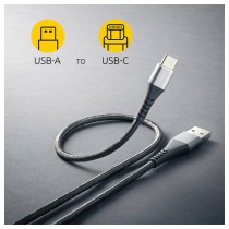 Buy Intenso USB Lade- + Datenkabel A315C USB-A to USB-C schwarz 1,5m in Cyprus, Nicosia, Limassol, Larnaka, Pafos