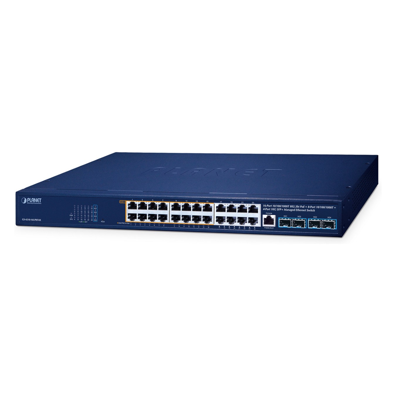 Buy PLANET 24-Port (16x PoE++) Managed Switch GS-4210-16UP8T4X in Cyprus, Nicosia, Limassol, Larnaka, Pafos