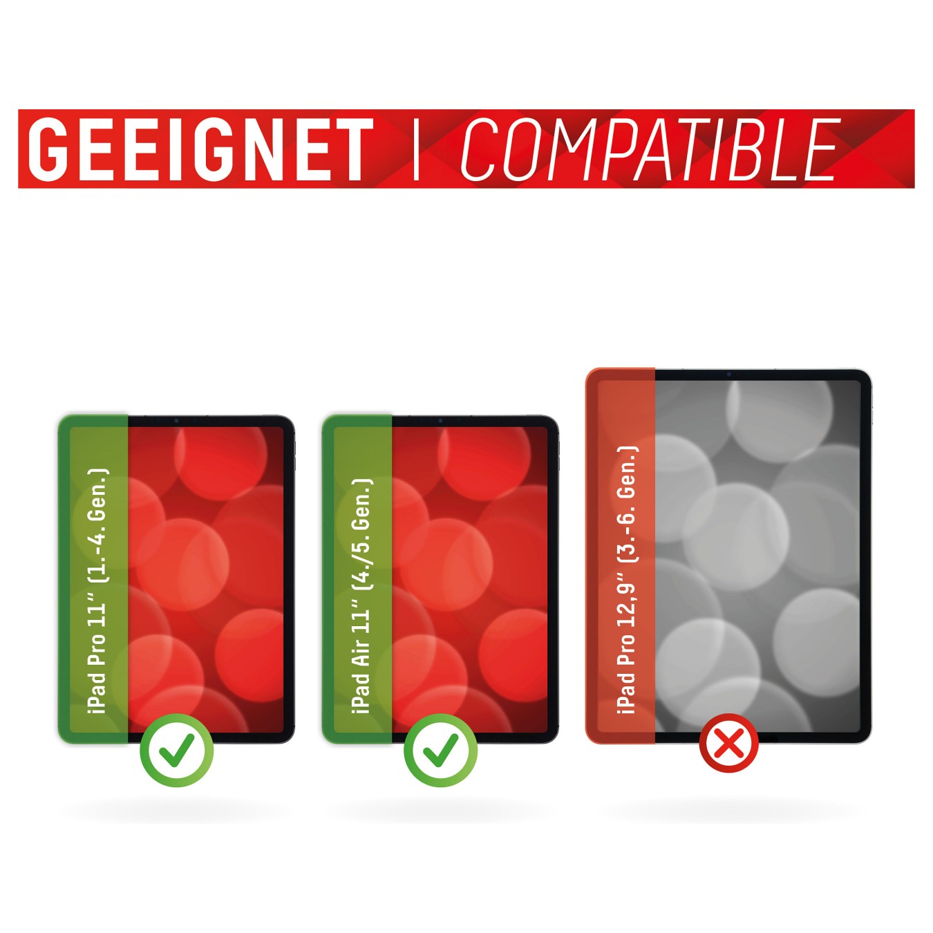 Buy Displex Schutzfolie f. Ipad Pro 11'' (1. 2. 3. 4. Gen.) und Air (4. 5. Gen.) in Cyprus, Nicosia, Limassol, Larnaka, Pafos