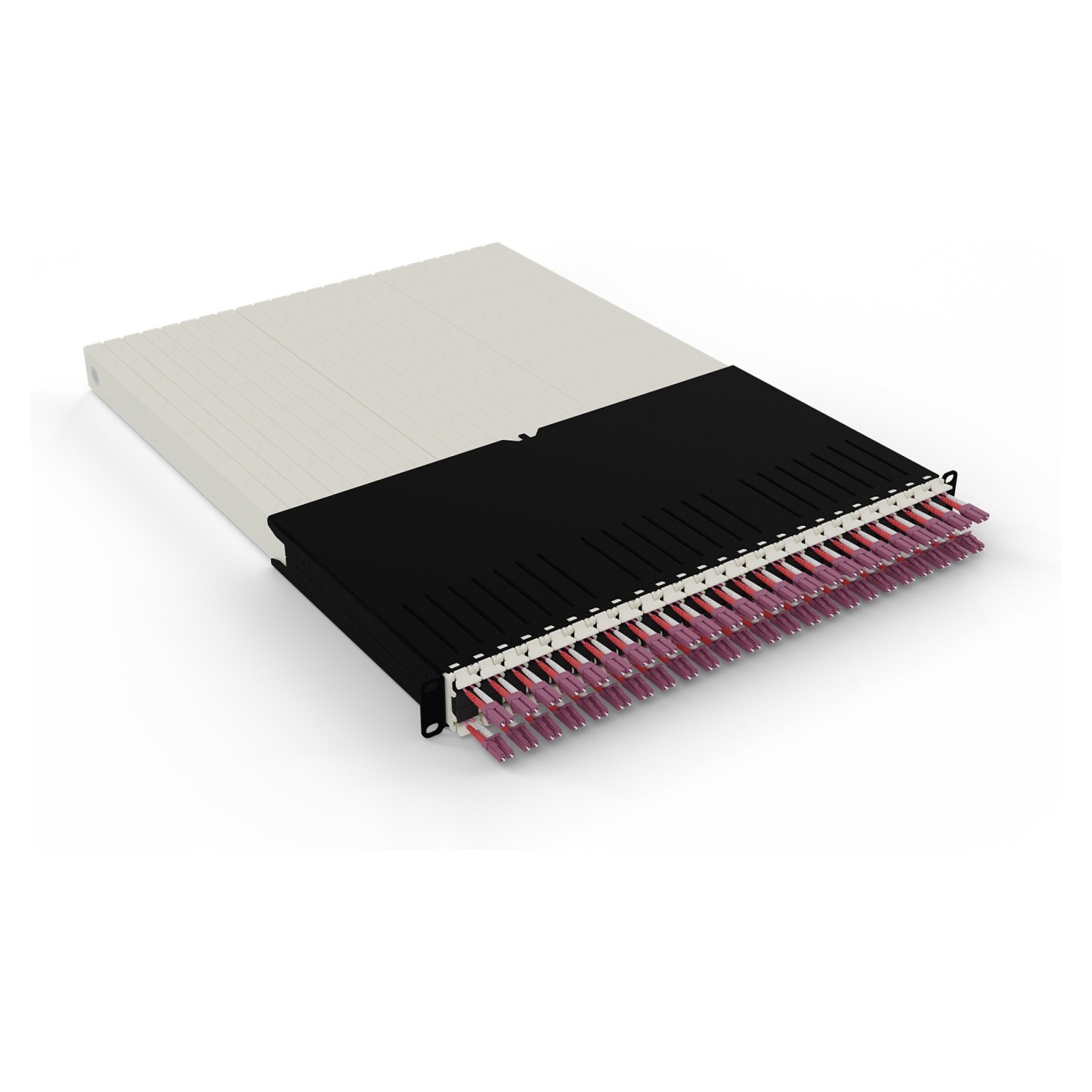 Buy Patchbox patchbox.one Kabeleinzugssystem 30RU OM4 (1.8 m) mit 24 Kassetten. LWL OM4. LC-LC. Kabel erikaviolett in Cyprus, Ni