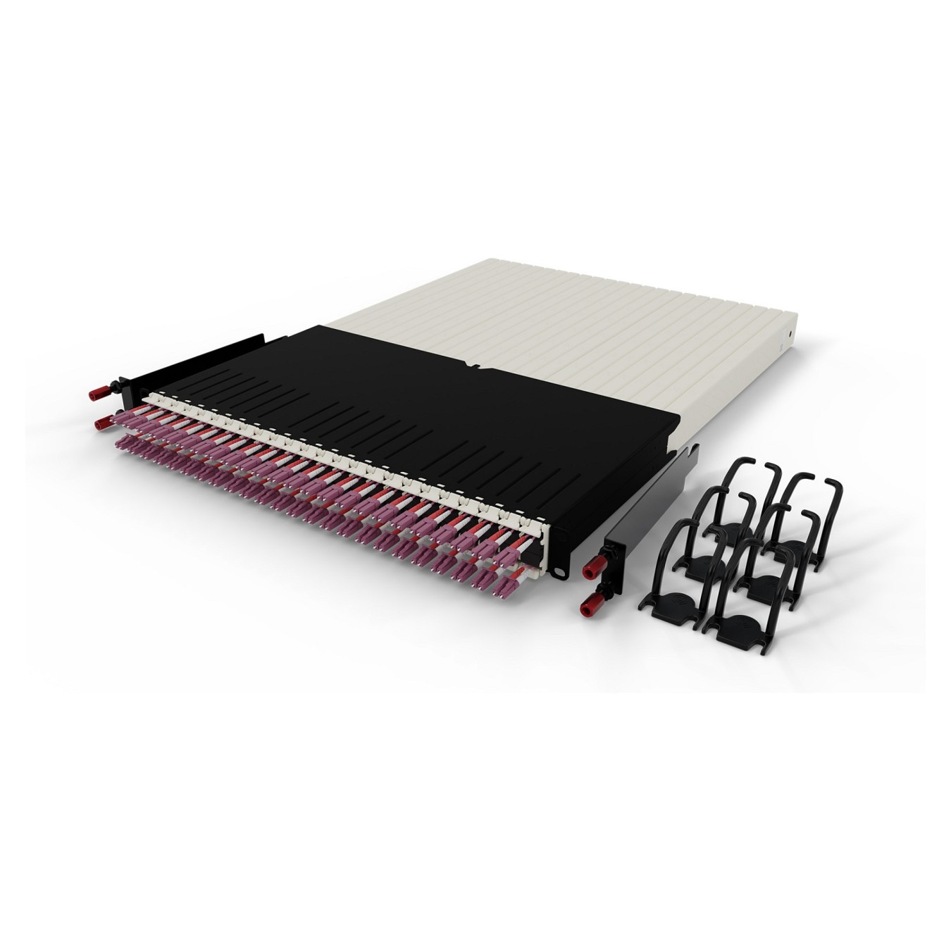 Buy Patchbox patchbox.one Kabeleinzugssystem 30RU OM4 (1.8 m) mit 24 Kassetten. LWL OM4. LC-LC. Kabel erikaviolett in Cyprus, Ni
