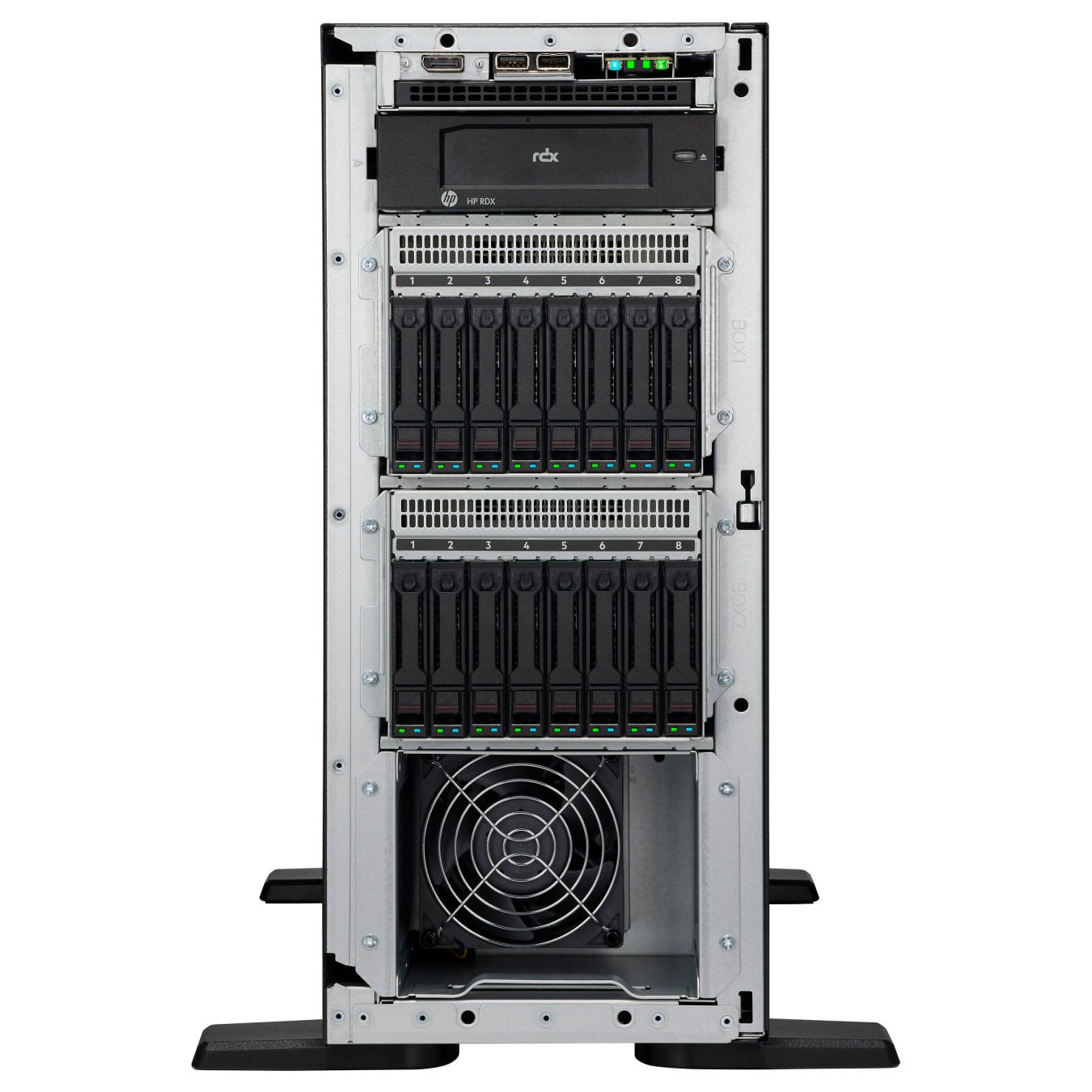 Buy Server HPE ProLiant ML110 Gen11 Intel Xeon Silver 4510 2.4GHz 12c 1P 2x32GB-R 8SFF NS204i-u MR408i-o 2x1000W PS EU Se... in 