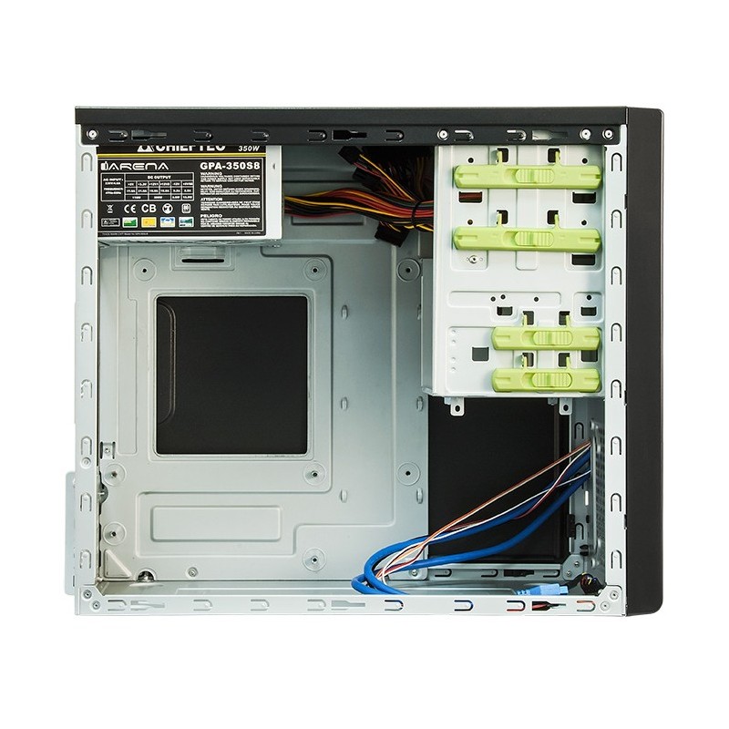 Chieftec Uni XT-01B-OP - Aluminum Mini Mid Tower micro-ATX Case, 340mm GPU (Boxed) — Buy in Cyprus with Fast Delivery