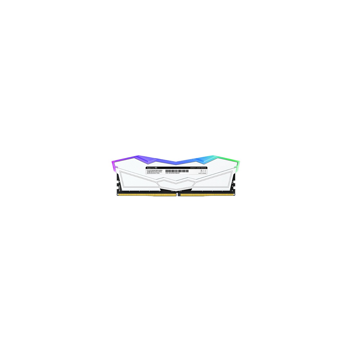 Buy 64GB Team Group DIMM 6000 (2x 32 GB) Dual-Kit (wei, FF4D564G6000HC38ADC01, Delta RGB, INTEL XMP) in Cyprus, Nicosia, Limasso