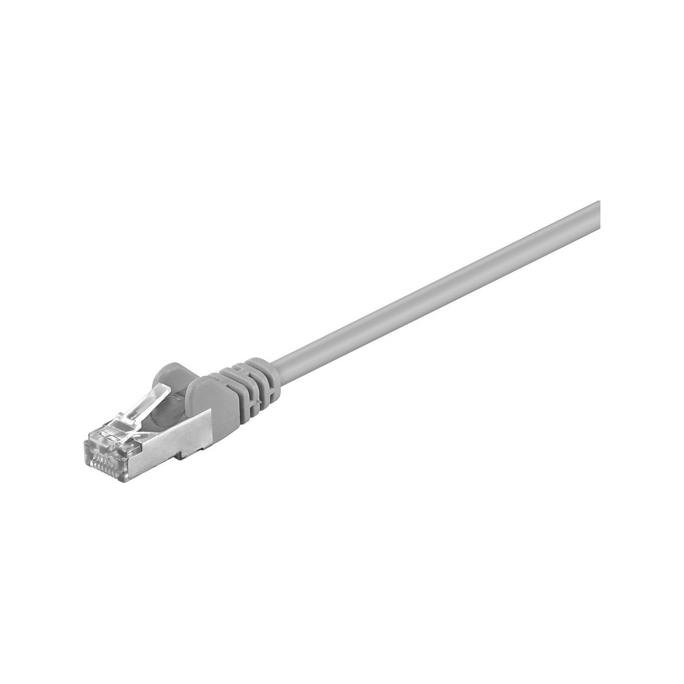Buy Patch-Kabel CAT5e 10.0m grau SF UTP 2xRJ45. PVC. CCA in Cyprus, Nicosia, Limassol, Larnaka, Pafos