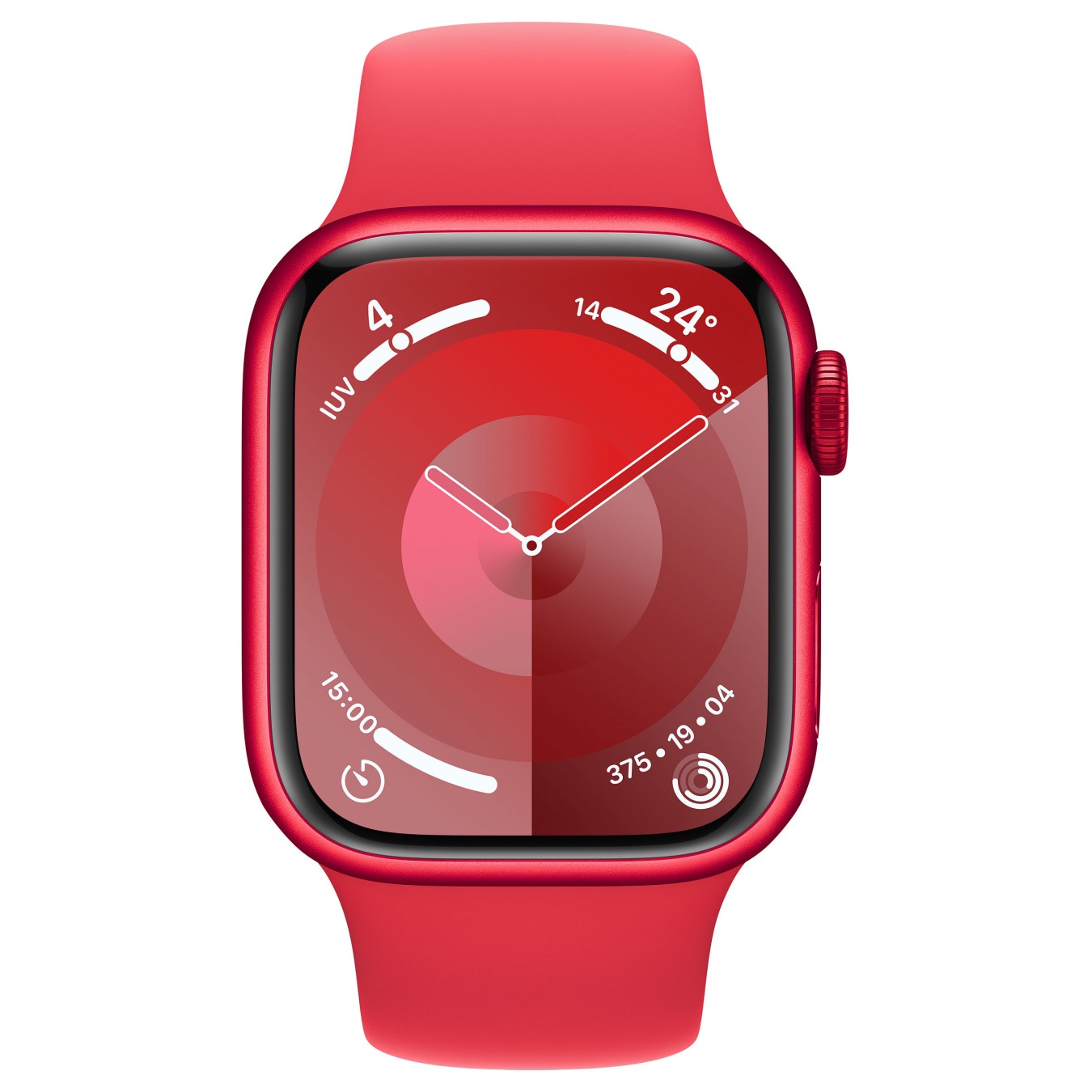 Buy Apple Watch S9 Aluminium Cellular 41mm Rot (Sportarmband rot) M L NEW in Cyprus, Nicosia, Limassol, Larnaka, Pafos