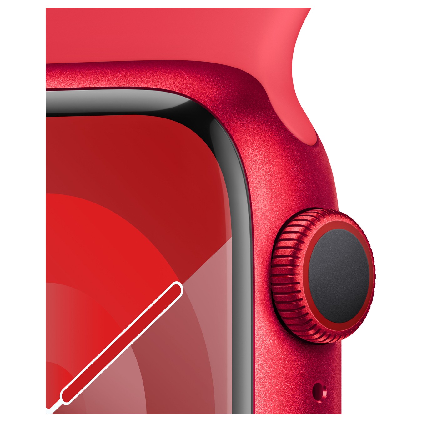 Buy Apple Watch S9 Aluminium Cellular 41mm Rot (Sportarmband rot) M L NEW in Cyprus, Nicosia, Limassol, Larnaka, Pafos