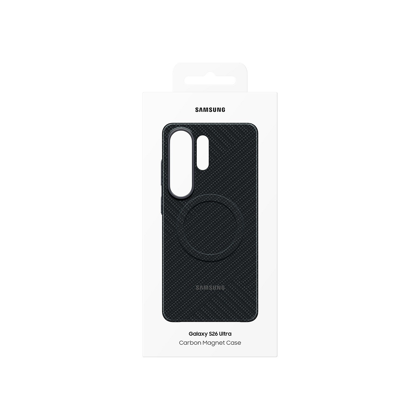 Buy Samsung Carbon Magnet Case Galaxy S26 Ultra, Black in Cyprus, Nicosia, Limassol, Larnaka, Pafos