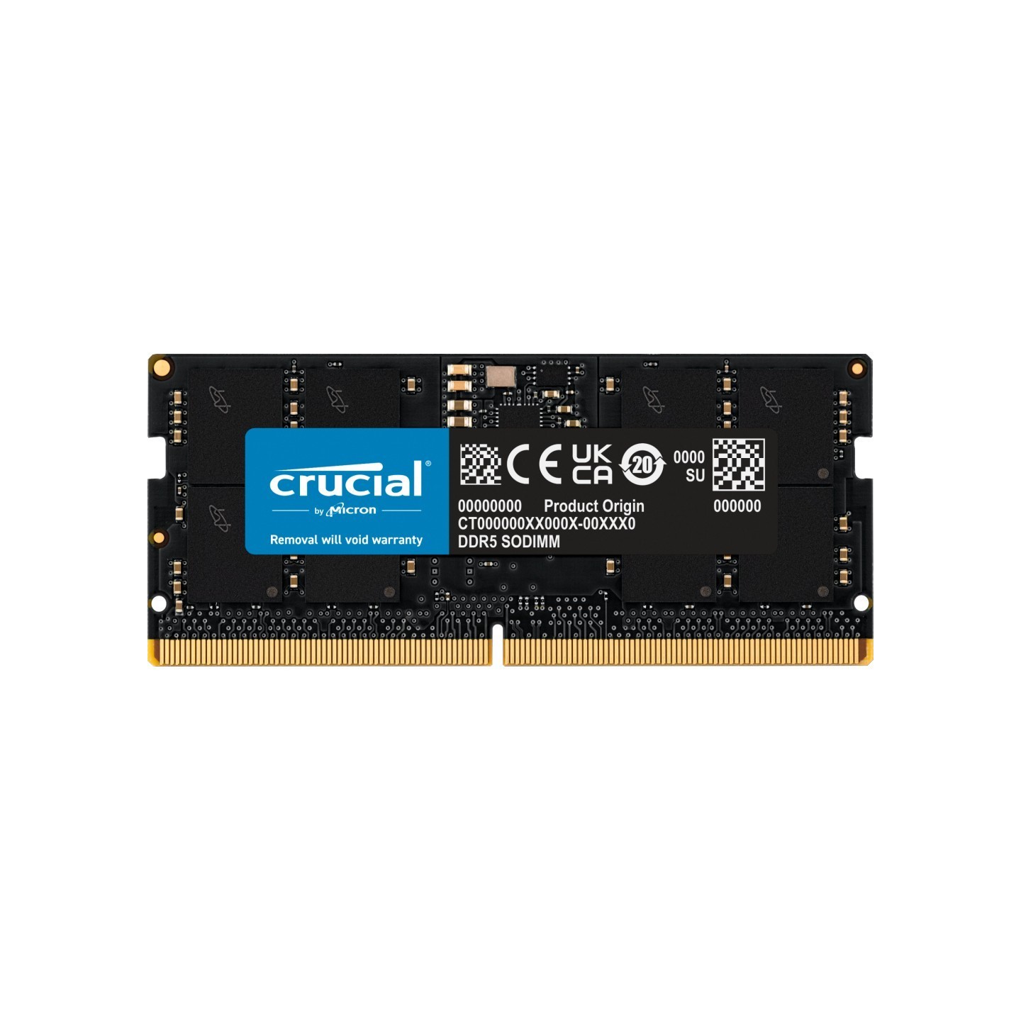 Crucial CT16G56C46S5 - 16GB DDR5 SO-DIMM 5600MHz CL46 Laptop RAM (Boxed) — Buy in Cyprus with Fast Delivery