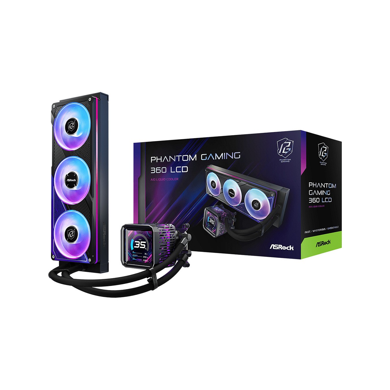 Buy K ASRock Phantom Gaming 360 LCD in Cyprus, Nicosia, Limassol, Larnaka, Pafos