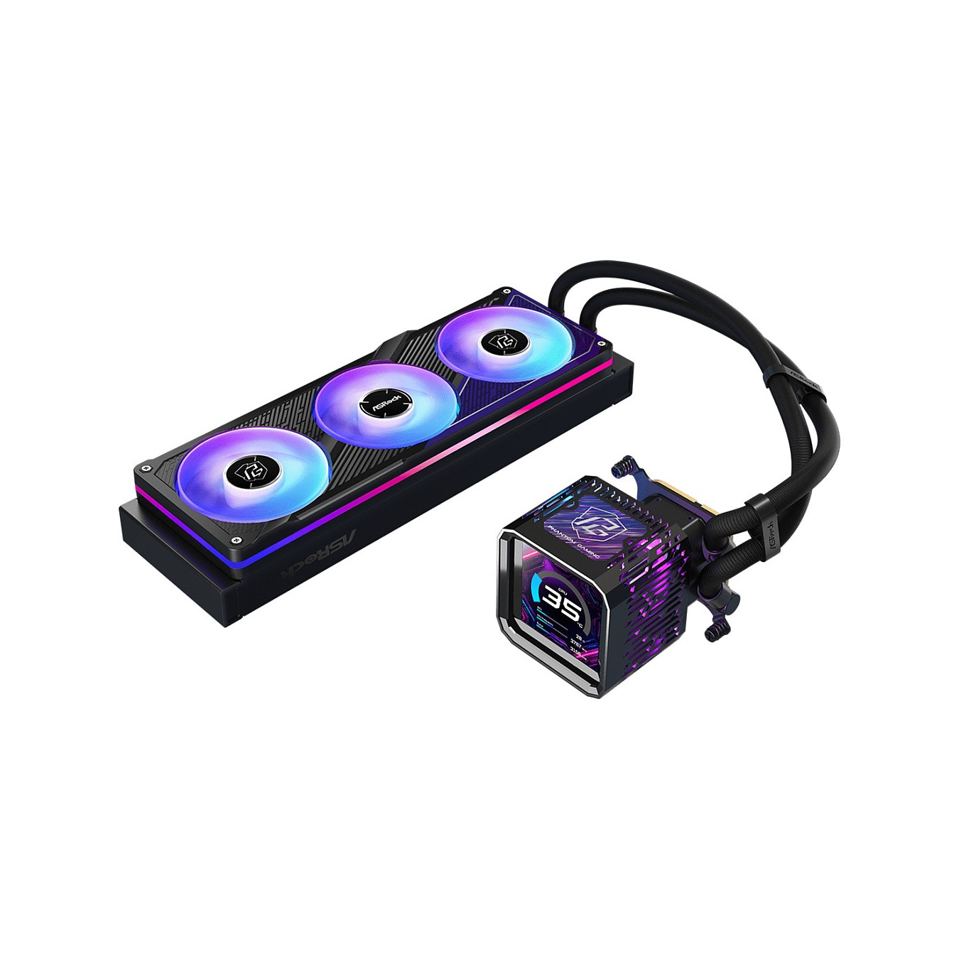 Buy K ASRock Phantom Gaming 360 LCD in Cyprus, Nicosia, Limassol, Larnaka, Pafos