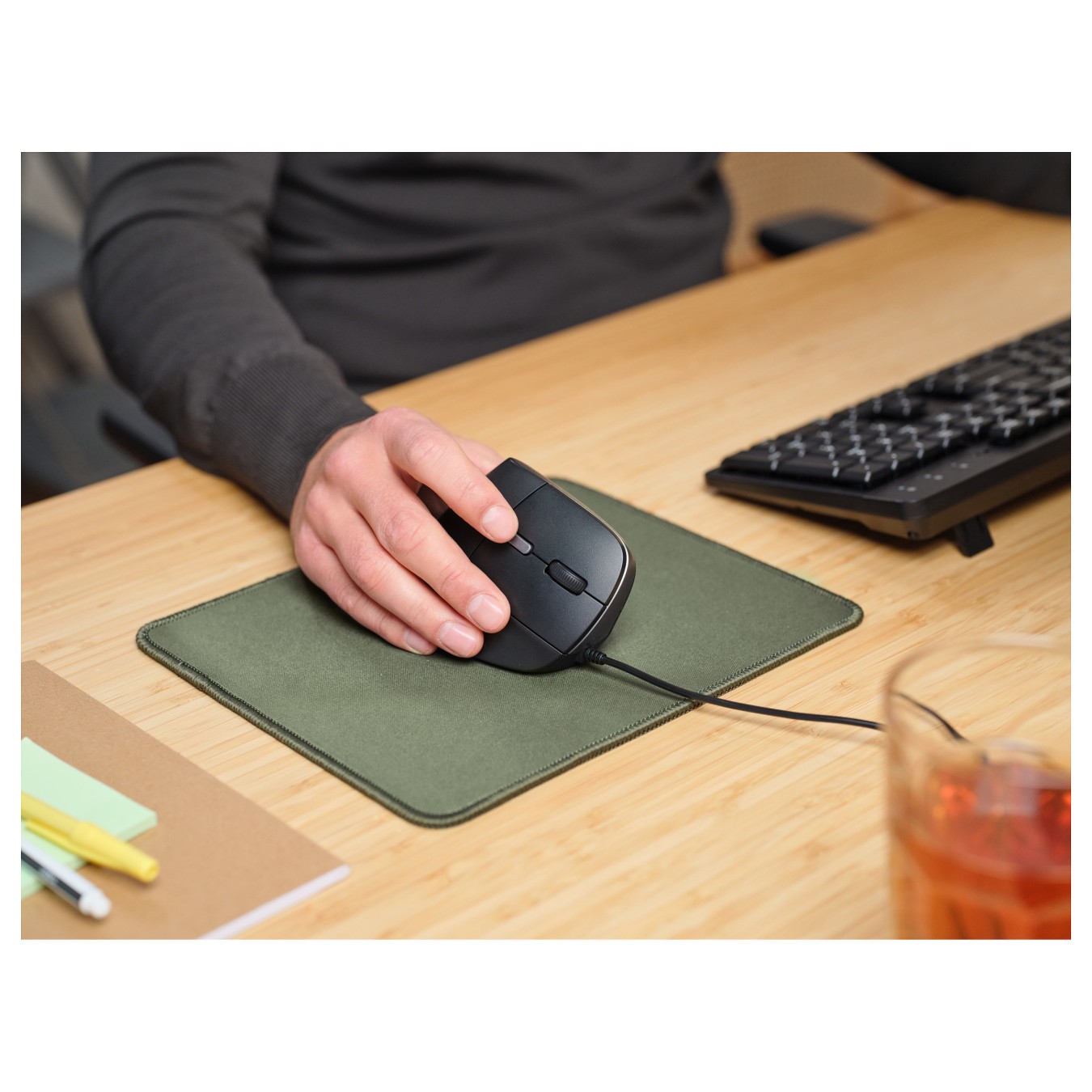 Buy Trust Bayo II Ergonomische Mouse Black in Cyprus, Nicosia, Limassol, Larnaka, Pafos